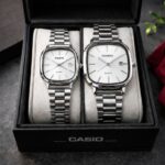 Casio Couple Watch - White