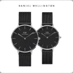 Daniel Wellington PETITE Black & Silver