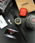 G-SHOCK GM-2100 GOLD BLACK DIAL METAL BODY - Image 2
