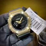 G-SHOCK GM-2100 GOLD BLACK DIAL METAL BODY - Image 3