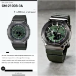 G-SHOCK GM 2100 GREEN METAL BODY - Image 2