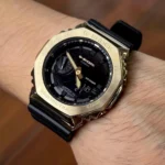 G-SHOCK GM-2100 GOLD BLACK DIAL METAL BODY - Image 5