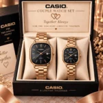 Casio Couple Watch Set - Rose Gold